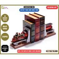 Robotime Rolife DIY 3D Wooden Puzzle Century Train Book Nook - TGE01