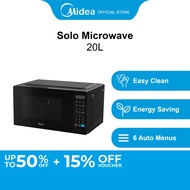 Midea MMO-AM920MZ(BK) Black Solo Microwave Oven, 20L