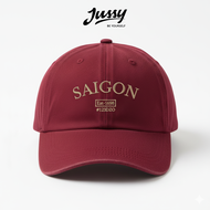 Mũ Lưỡi Trai Thêu Chữ Sài Gòn 123 Dzo Jussy Official Nón Kết Nam Nữ Form Rộng Vải Cotton Cao Cấp Pho