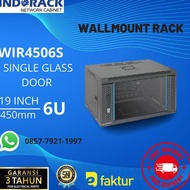 Indorack WIR4506S 6U Box Rak Server Modem Wifi Gantung Dinding Tembok