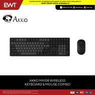 AKKO MX108 WIRELESS KEYBOARD & MOUSE COMBO 100% GENUINE