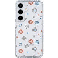 【預購】三星手機殼/Samsung Galaxy S24系列/經典花色/珊瑚紅藍