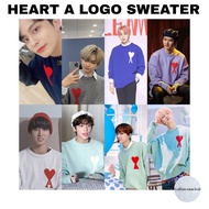 [READY] HEART A LOGO SWEATER