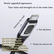 2M USB C to C 5A 100W Fast Charging Cable With Emarker Chip Type-C Charger Data Cable forVIVO Y18 Y2