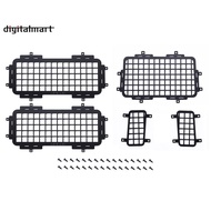 For MN D90 MN98 MN99S Steel Rear and Side Metal Stereoscopic Window Mesh Protective Net 1/12 RC Car 