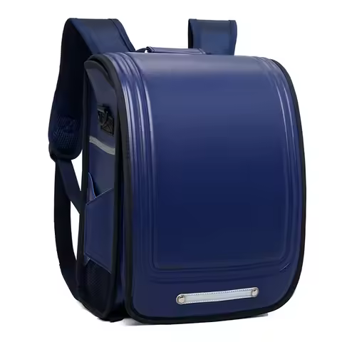 Japanese Randoseru School Backpack Kindergartens for Kids Girls Boys Orthopedic Rucksack Children Ja