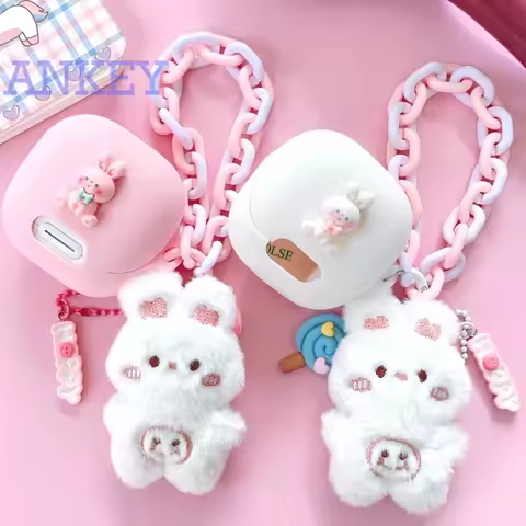 Case for Anker Soundcore Liberty 4 NC Liberty4nc Protective silicone Cute Cartoon Covers Bluetooth E