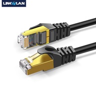 Linkwylan RJ45 Cat8 Ethernet Cable Multi-Cores Stranded Copper Wires Network 40G CAT 8 Patch Cords