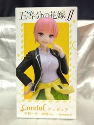 五等分的花嫁 中野一花 制服 coreful taito 日版figure 正版 長闊盒 日本模型景品手辦