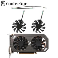 75MM GA81S2U GTX970 Cooler Fan Replacement For ZOTAC GeForce GTX 660Ti 650Ti BOOST GTX 970 Dual Grap