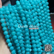 Amazonite Dark Color 10 Mm. Long Stone Lucky Colored Auspicious **