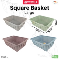Lionstar BW28-L Square Plastic Basket Multipurpose Basket/ Square Basket