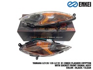 YAMAHA LC135 135 LC V1 X1 ENKEI FLASHER CRYPTON WITH SOCKET FRONT SIGNAL ASSY