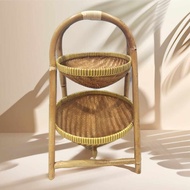 Bakul Rotan/ Bakul bawang 3 Tingkat/Bakul bawang 2 Tingkat/Bakul Bawang Viral/Bakul bawang petak