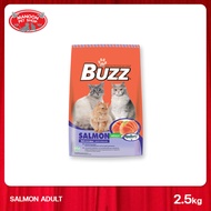[MANOON] BUZZ Balance Nutrition Formula Salmon 2.5kg อาหารแมวโตสูตรแซลมอน