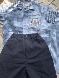 馬鞍山主風小學男同學校服
