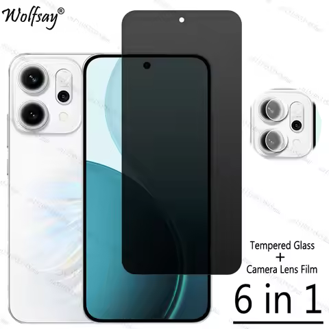 Privacy Screen Protector For Oppo Reno 14 Pro Anti-Spy Tempered Glass Oppo Reno 14 Pro Privacy Glass