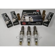 Japan NGK Premium RX Spark Plug for Nissan March 1.2L K13 NK13 (7/2010~) with HR12DE Engine (3pcs/se