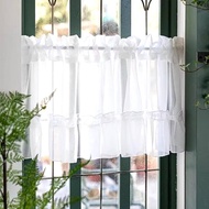 55cm long chiffon window curtain HC65