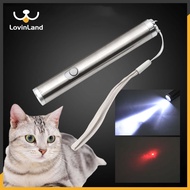 Lovinland Cat LED Laser Toy Red Dot Laser Light Pointer Tease Cat Rods