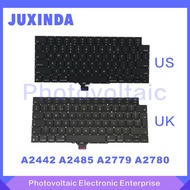 Applicable MacBook A2442 A2485 Keyboard A2681 A2779 A2780Built-in Keyboard Replacement