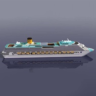 （COD） Cruise Ship Paper Model Cruise Ship 3D Paper Model DIY Puzzle Manual Papercrafts Toy