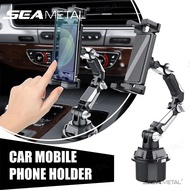 SEAMETAL Tablet Cup Holder Mount Heavy Duty 360° Rotation Adjustable Arm Universal Tablet Stand