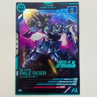 Trading cards Pale Kamen Rider Mobile Suit Gundam Arsenal Base Japan Bandai Namco Pale Kamen Rider P
