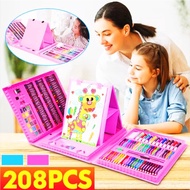 Crayon Magic Art Set 208PCS Children's Drawing, Coloring, and Painting Tools