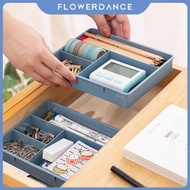 Drawer Organizers Home Office Desk Desktop Accessories Stationery Organizer For Cosmetics Compartment Drawers Storage Box flower
