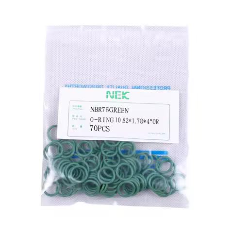 ( 10.82*1.78mm ) #8 R12 NBR Rubber O-Ring Seal Kit,High Temperature Resistance for Car Air Condition
