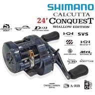 2024 CALCUTTA CONQUEST SHALLOW SPOOL SHIMANO BC WITH 1 YEAR WARRANTY