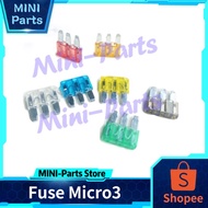 Micro3 Fuse Plug In Type 5a/7.5a/10a/15a