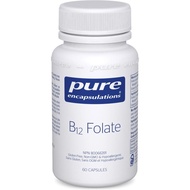 Pure Encapsulations B12 Folate - Energy plement to port Nerves, Energy Metaboli & Cognitive port* - 
