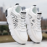 Casual Men's Shoes Breathable Shock Absorption Sports Sneakers Lightweight Running Shoes HJ001