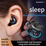 Bluetooth 5.3 Sleep Wireless Bluetooth Earphones Mini Invisible Noise Reduction Sleep Earbuds TWS He