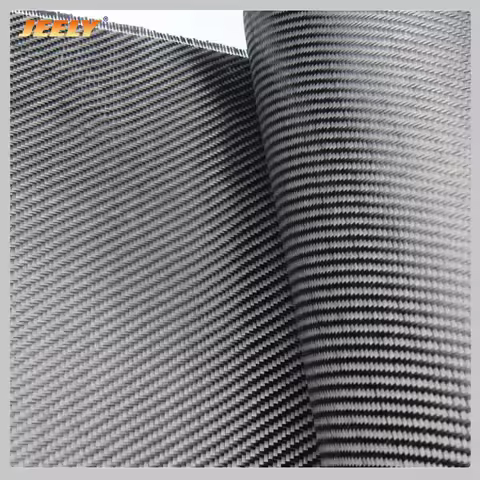 Jeely 50cm*150cm Length 200g 3K 2/2 Carbon Fiber Twill/Plain Woven Fabric For Car