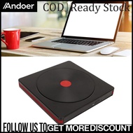 Andoer ไดรฟ์ Bluray ภายนอกความเข้ากันได้กว้าง ไดรฟ์ DVD ภายนอกมัลติฟังก์ชั่นบางเฉียบสำหรับ VCD สำหรั