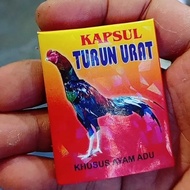KAPSUL TURUN URAT MILENIUM JAMU AYAM JAGO BANGKOK ADUAN OBAT AYAM JAGO KAKI BENGKAK TEDUN LUMPUH KAP