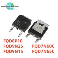 5PCS FQD7N60C FQD7N65C FQD8P10 FQD9N25 FQD9N15 TO-252 SMD Field-effect MOS transistor