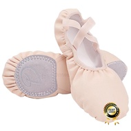 FS1 New girls women ballet dance shoes kids leather dance shoes soft shoes