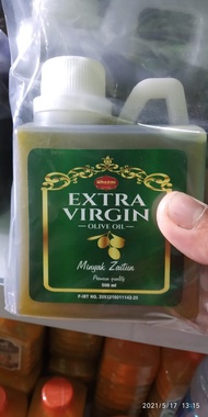Minyak Zaitun OLIVE OIL ISI SETENGAH LITER MINYAK ZAITUN EXTRA VIRGIN