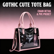 Y2K Small-capacity Ita Bag, Sweet-Edgy Handheld Shoulder Bag, Baddie Commuter Style