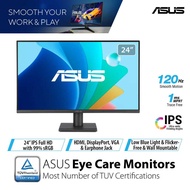 ASUS VA249QG / VA279QG Eye Care Gaming Monitor – 24/27 inch IPS, Full HD, 120Hz, Adaptive-Sync, 1ms 