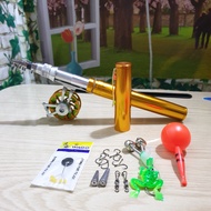 [Hot Model] 2m1 2m4 Pen Fishing Rod Set with FD50 Full Metal Reel - Full Accessories Included