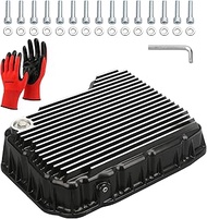 228052110 Heavy Duty Transmission Oil Pan Compatible with Dodge Ram 2500/3500 2007-2021 6.7L 68RFE T