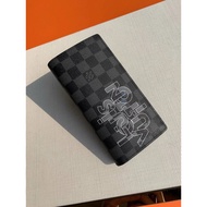 Louis Vuitton, LV N60326 Letter BRAZZA This Wallet Is for Pierre Savorg