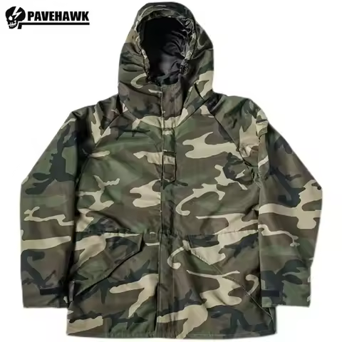 Woodland Winter Outdoor Charge Jacket Mens Camouflage Waterproof Coat Windbreak Men's Tactical Hoode