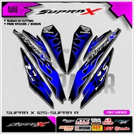 STRIPING SUPRA X 125 CARBON MTF 1 TRIBAL FIRE/HOTWHELLS/BATMAN SUPRA X125 R/125R/CW CARBURETOR
