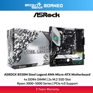 ASROCK B550M Steel Legend AM4 Micro-ATX Motherboard